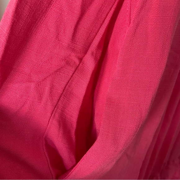 Pink Ruffled Maxi Dress • 1X • - Picture 8 of 8
